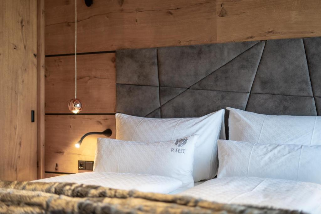 Postel nebo postele na pokoji v ubytování Purest