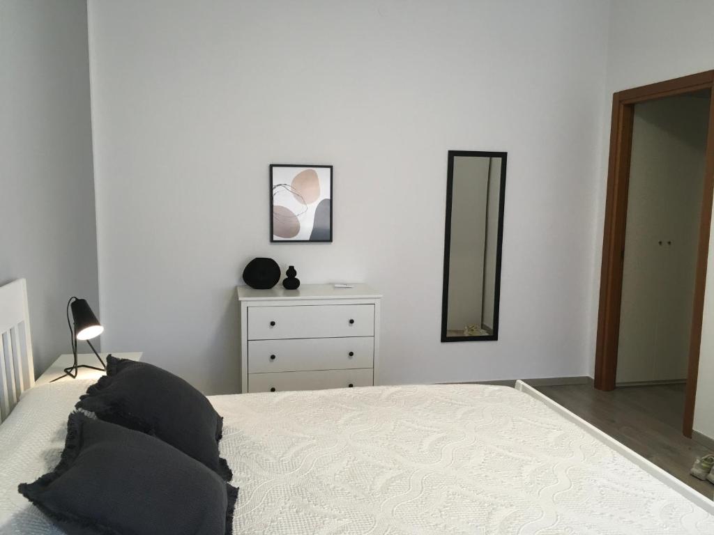 Posteľ alebo postele v izbe v ubytovaní Casa di Babi
