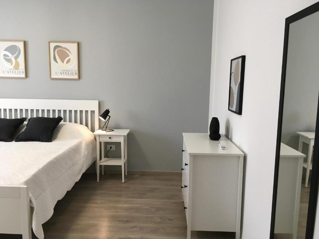 Posteľ alebo postele v izbe v ubytovaní Casa di Babi