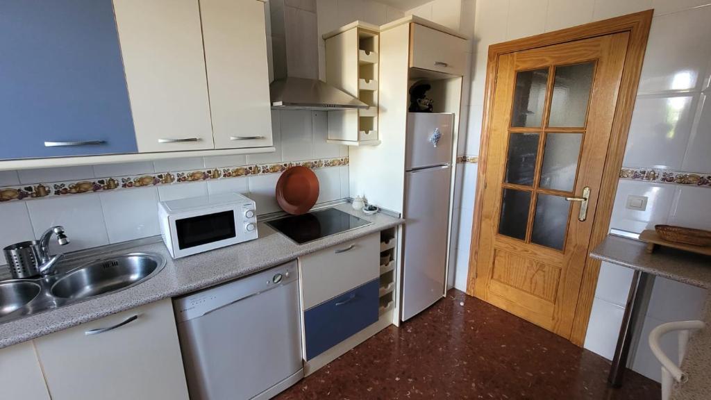 Kuchyň nebo kuchyňský kout v ubytování Casa Maria