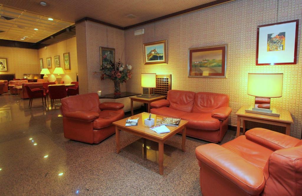 Posezení v ubytování Hotel Cicolella