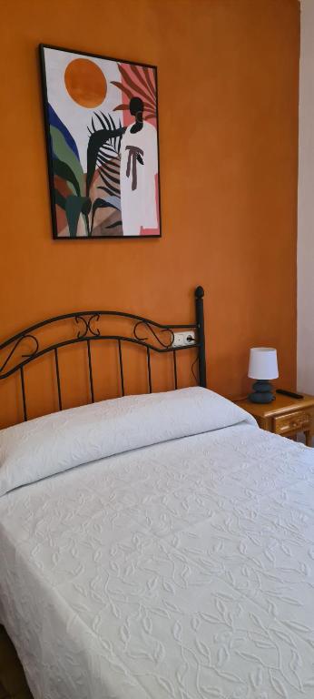 Postel nebo postele na pokoji v ubytování Alojamiento Turístico El Pantano de Cazorla