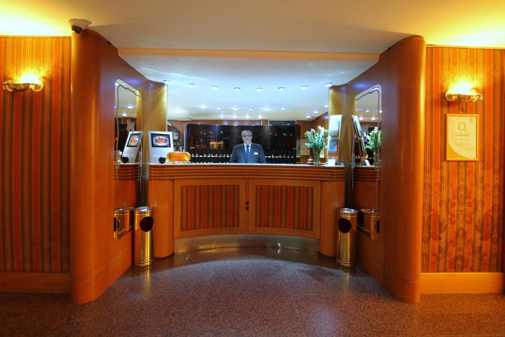 Vstupní hala nebo recepce v ubytování Hotel Cicolella