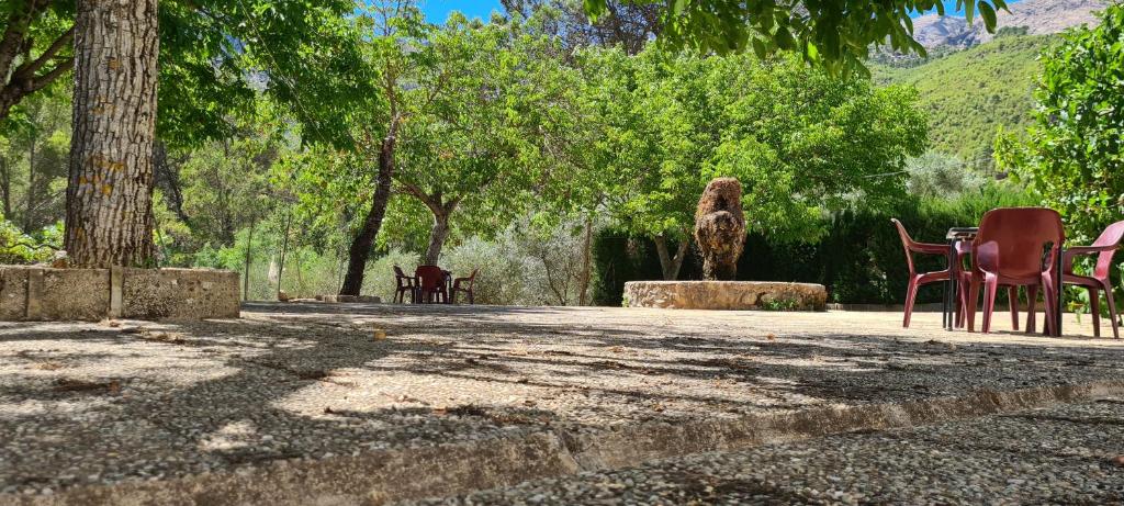 Zahrada ubytování Alojamiento Turístico El Pantano de Cazorla