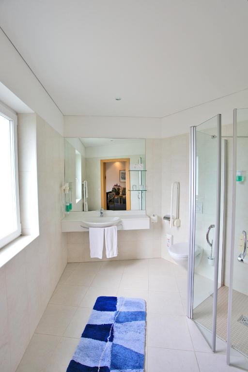 Koupelna v ubytování Hotel Elisabeth