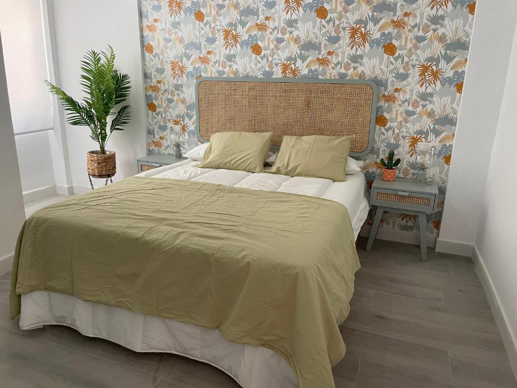 Posteľ alebo postele v izbe v ubytovaní LUMINOSO APARTAMENTO RECIÉN REFORMADO
