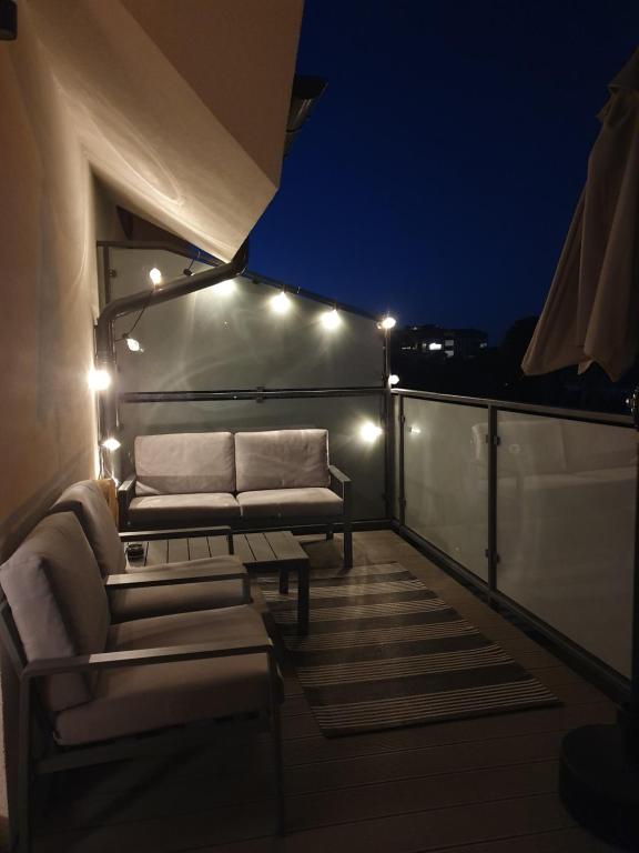 Posezení v ubytování Apartament Piaskowa Duna