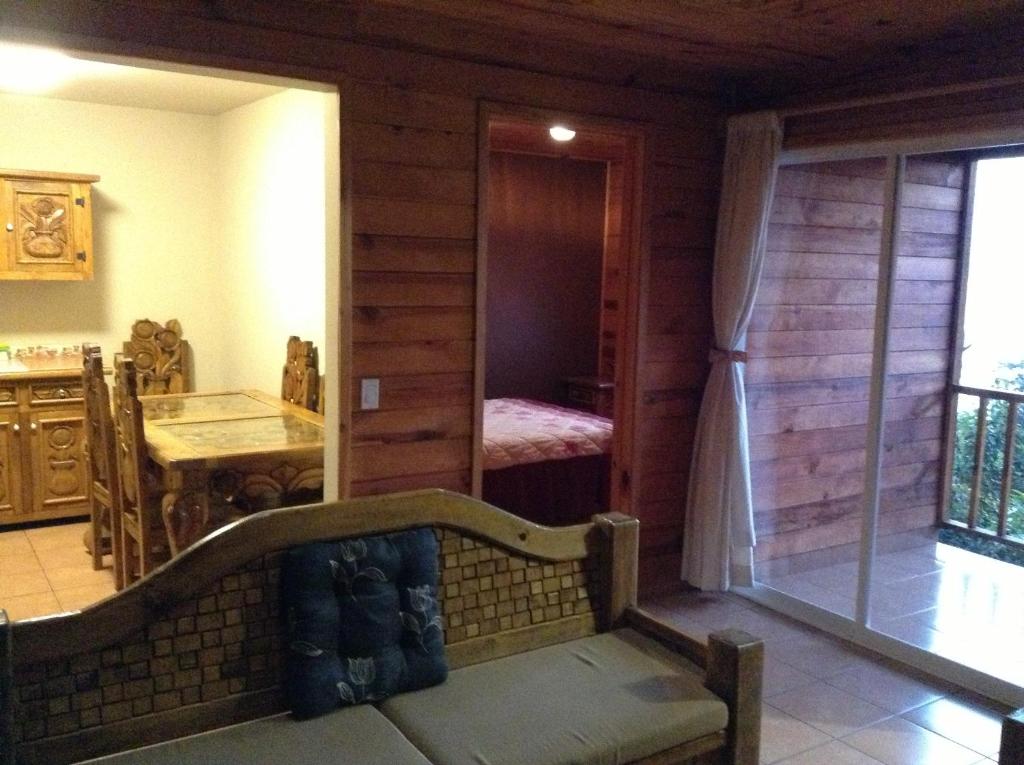 Posezení v ubytování Cabanas El Cerrito