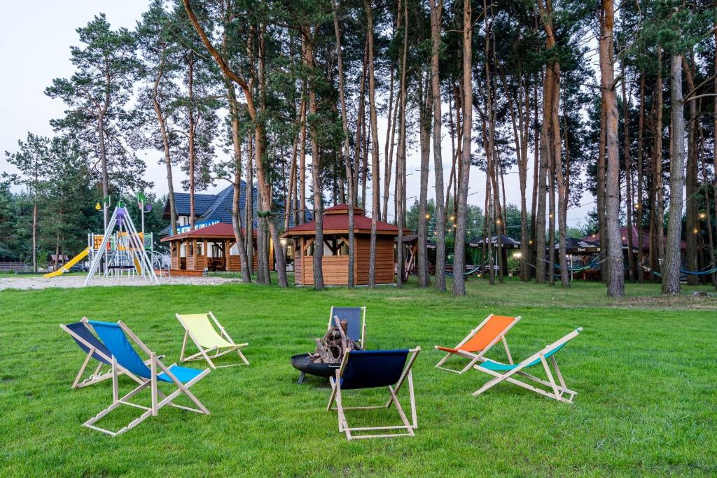 Detský kútik v ubytovaní Apartamenty Wakacyjna Wioska Ngô 20m od Suntago