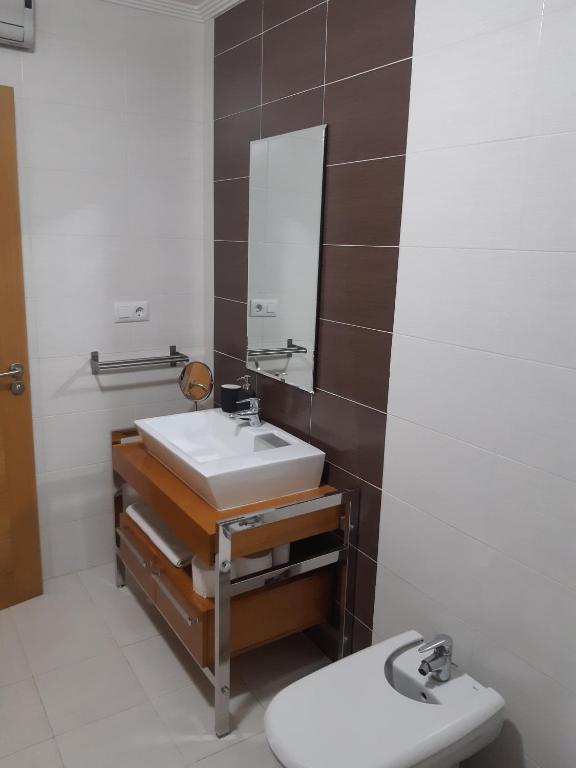 Kúpeľňa v ubytovaní Apartamento Reguiño al mar