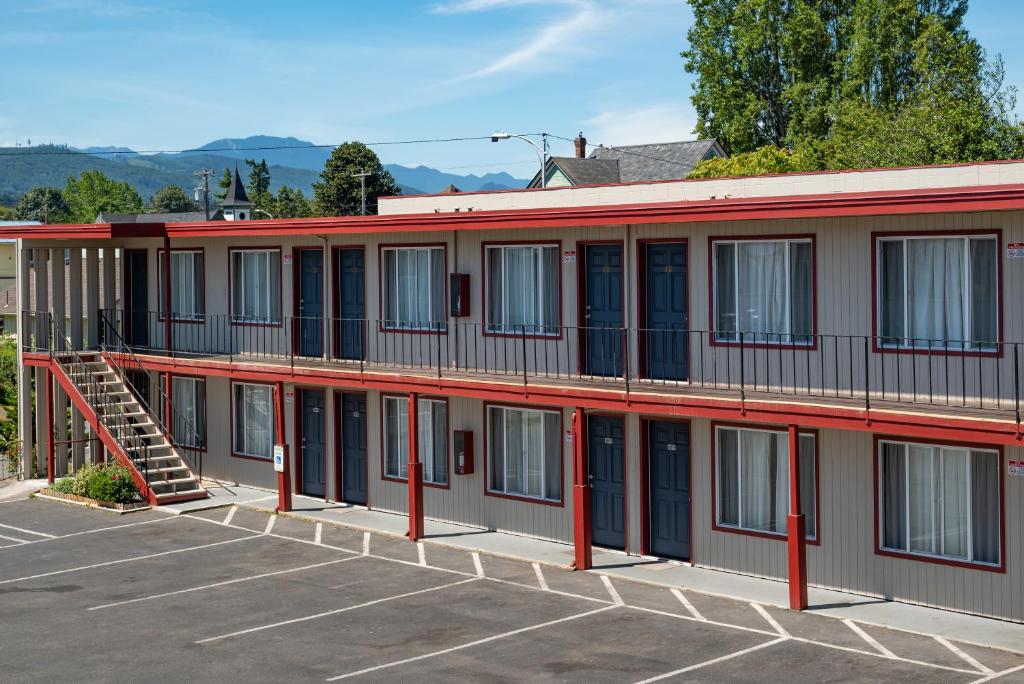 Budova, kde se motel nachází