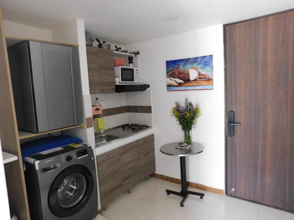 Una cocina o zona de cocina en Molinos