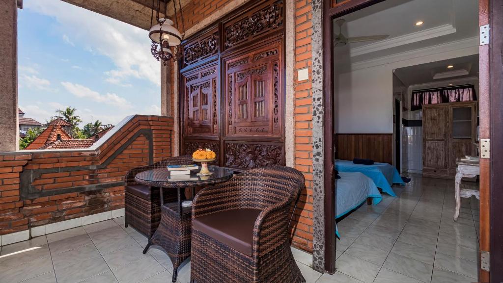 Balkón nebo terasa v ubytování Kun - Kun Guest House Ubud