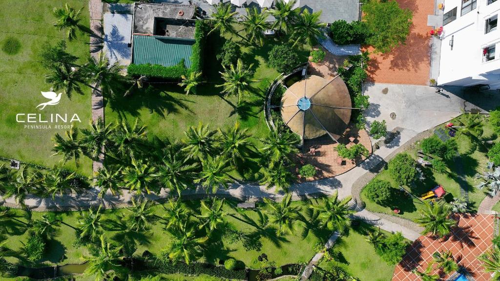 Letecký snímek ubytování Celina Peninsula Resort Quảng Bình