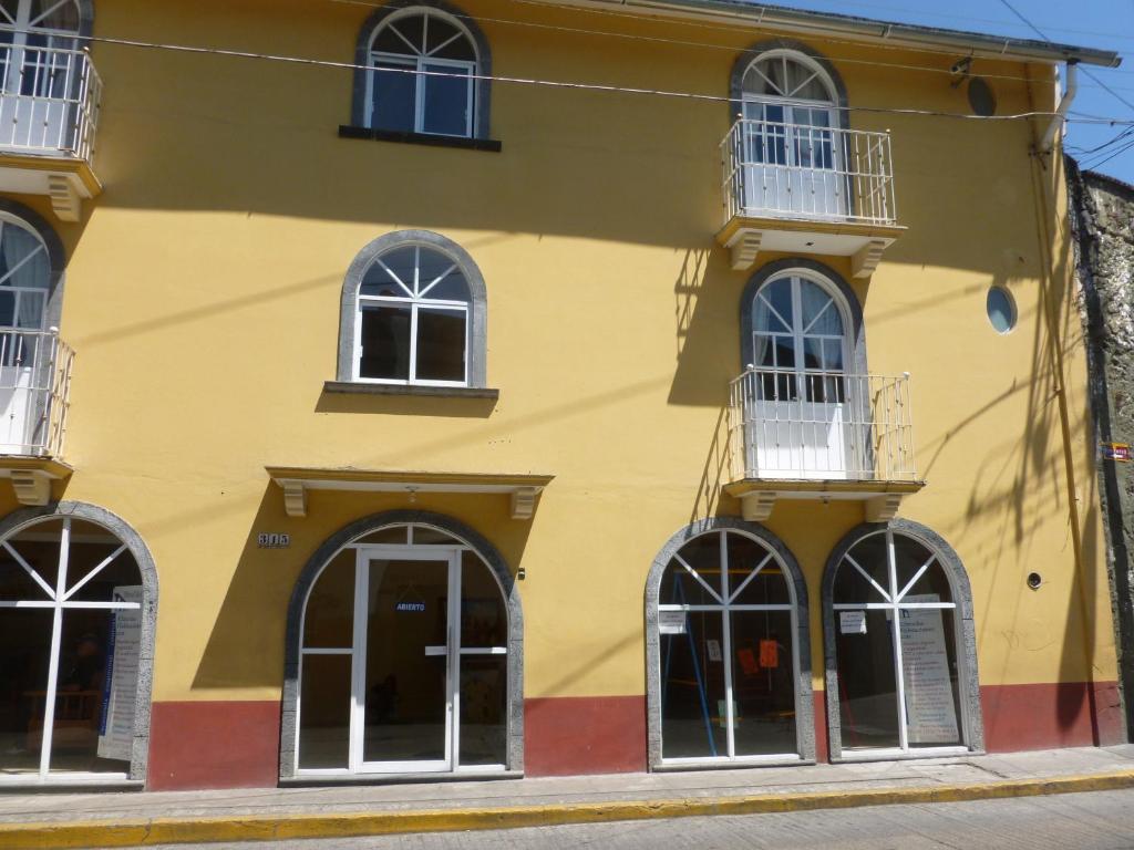 Budova, kde se hotel nachází