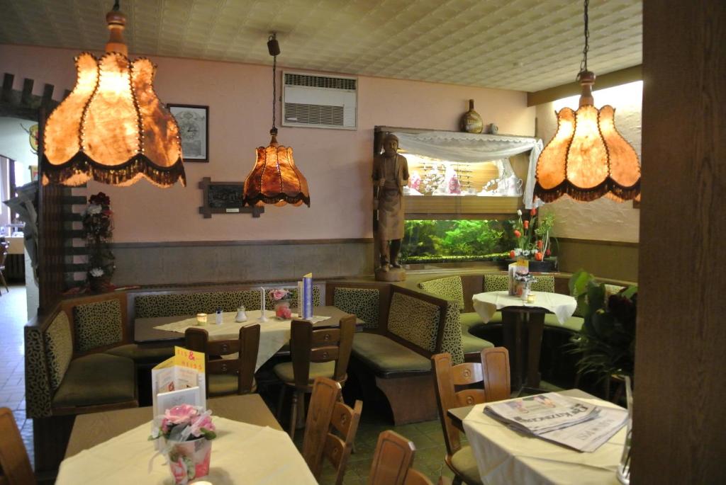 Restaurace v ubytování AKZENT Hotel Am Bach