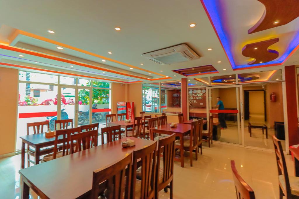Restaurace v ubytování Everland Kathmandu Hotel