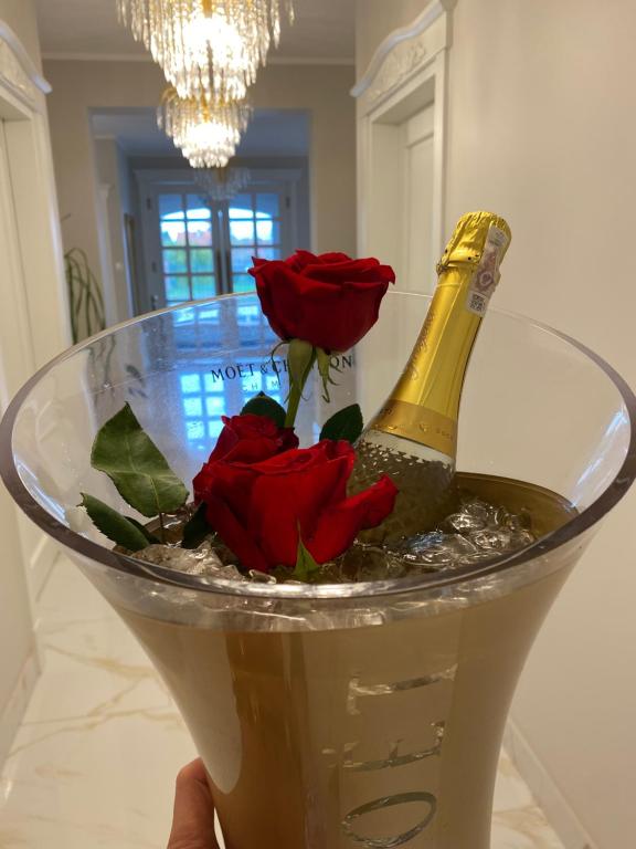 Nápoje v ubytování La Rose Residence
