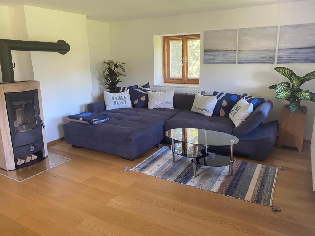 Posezení v ubytování Ferienhaus Christian