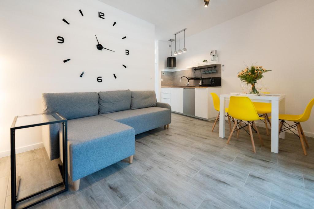 Kuchyňa alebo kuchynka v ubytovaní Apartamenty Nadrzeczna nad Wisłą Dream Apart
