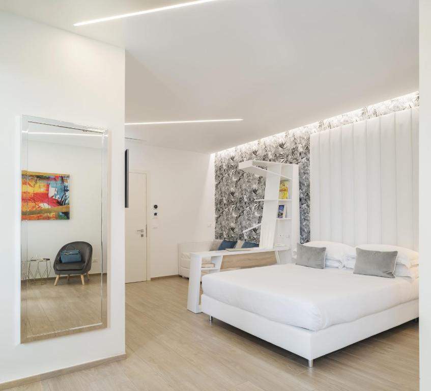 Postel nebo postele na pokoji v ubytování One Design Hotel