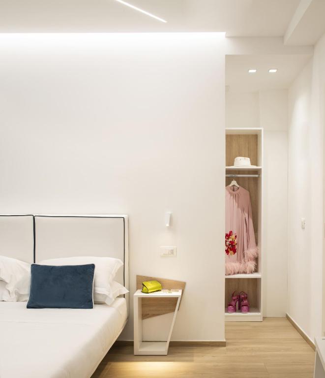 Postel nebo postele na pokoji v ubytování One Design Hotel