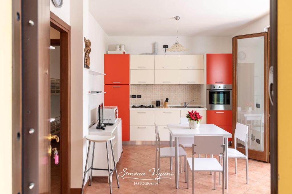 Kuchyňa alebo kuchynka v ubytovaní CASA ANGELA