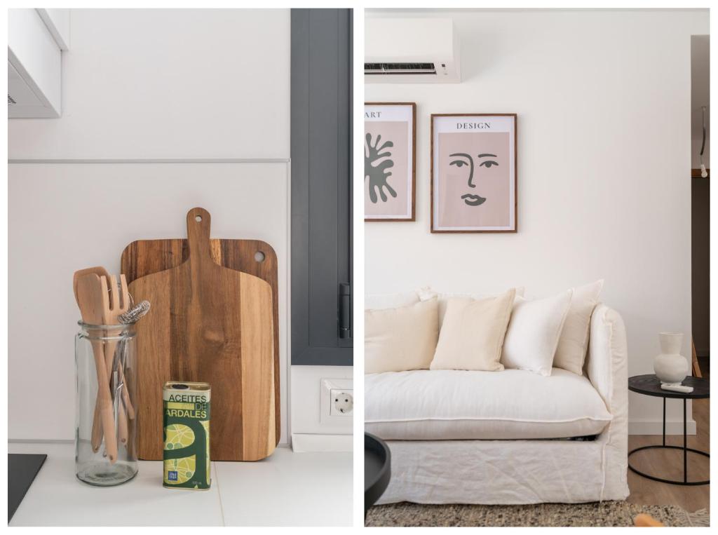 Posedenie v ubytovaní Malasaña 13, Nuevo apartamento 2 dormitorios, centro histórico, todos servicios, barrio tranquilo, MS