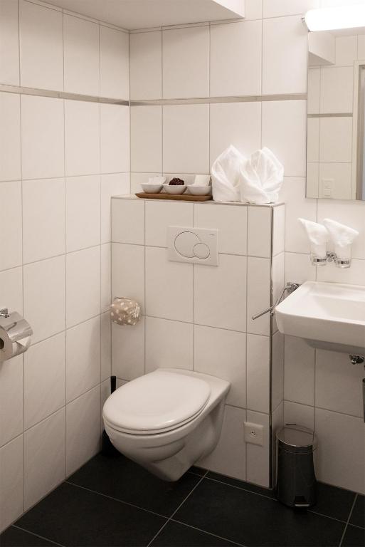 Koupelna v ubytování Gasthof Löwen Herznach