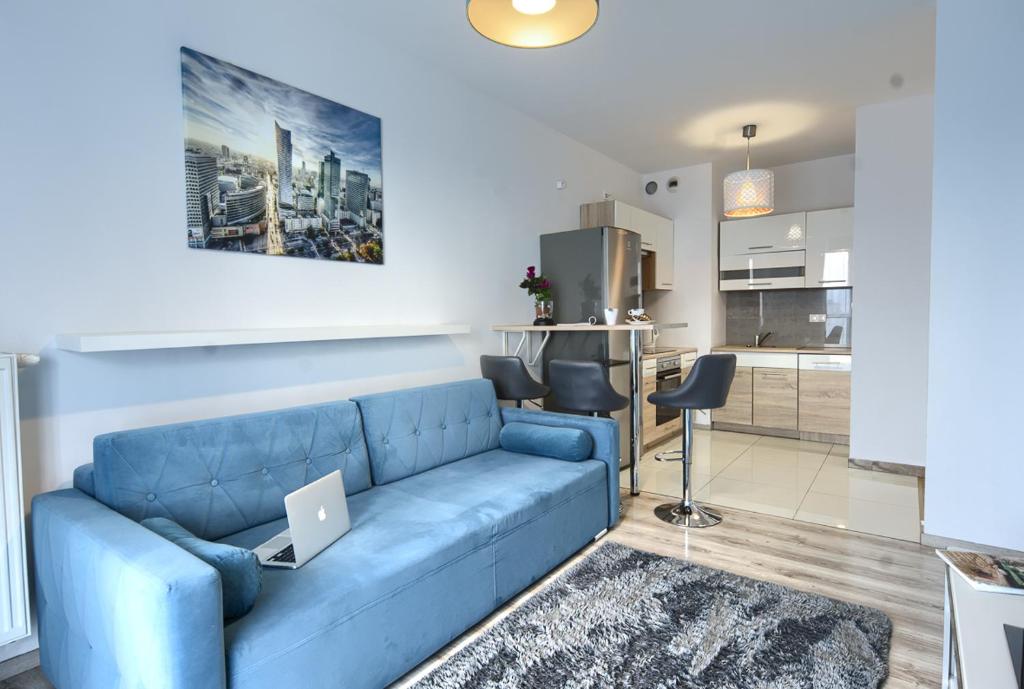 Kuchyňa alebo kuchynka v ubytovaní Wola Luxury Stay