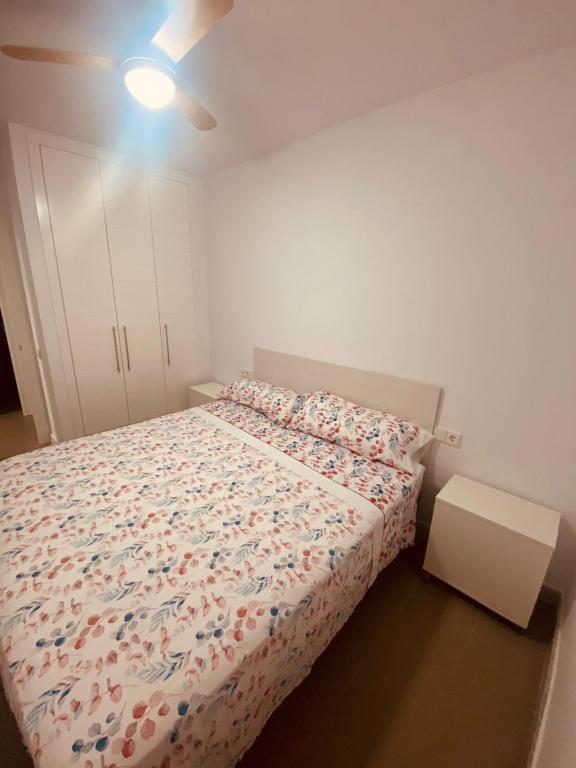 Posteľ alebo postele v izbe v ubytovaní Precioso apartamento en Las Negras