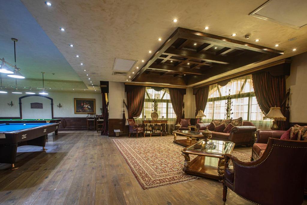 Biliár nebo kulečník v ubytování Al Masa Hotel Nasr City