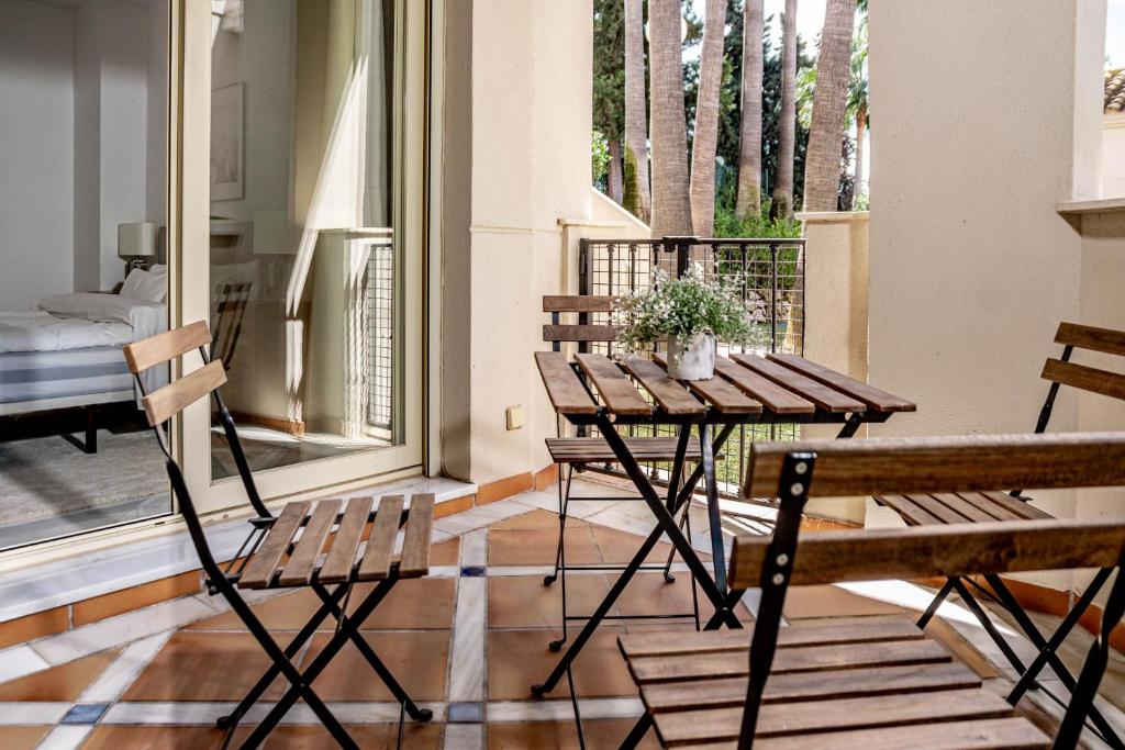 Balkón nebo terasa v ubytování FA- Luxury 2 bedroom apt Fuente Aloha