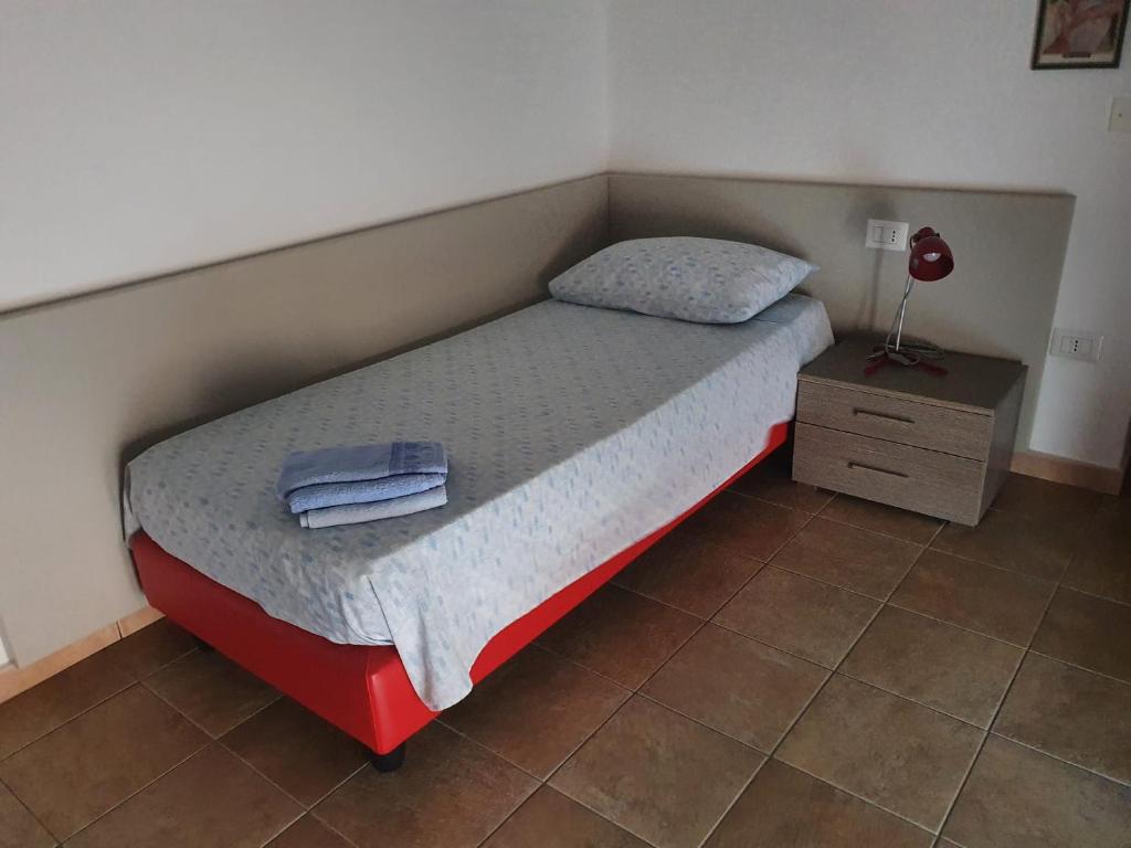 Postel nebo postele na pokoji v ubytování B&b Paolo e Daniela