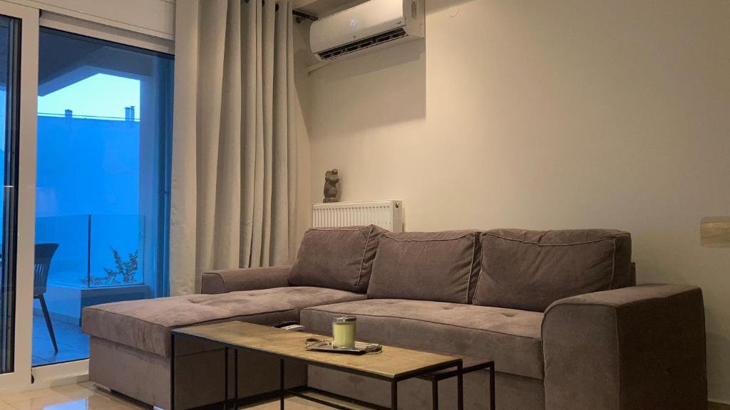 Posezení v ubytování Bright Luxury Apt.