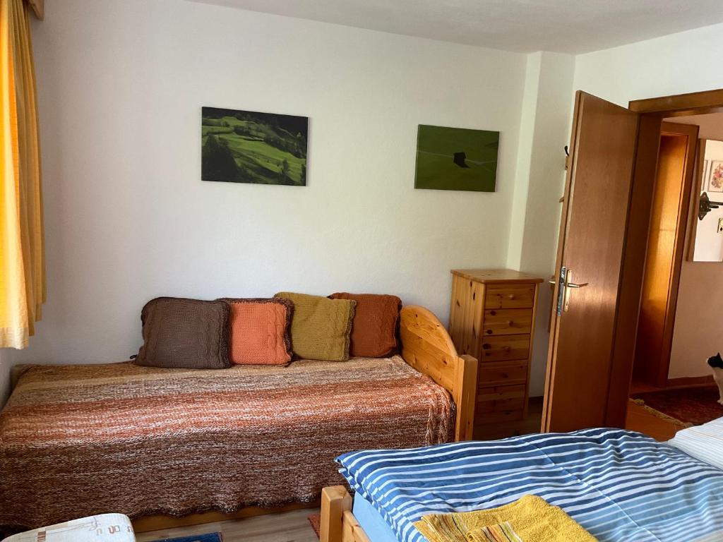 Postel nebo postele na pokoji v ubytování Comfortable apartment in a beautiful surrounding