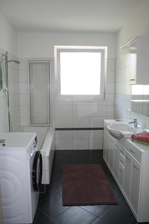 Kúpeľňa v ubytovaní Ferienwohnung Jäger