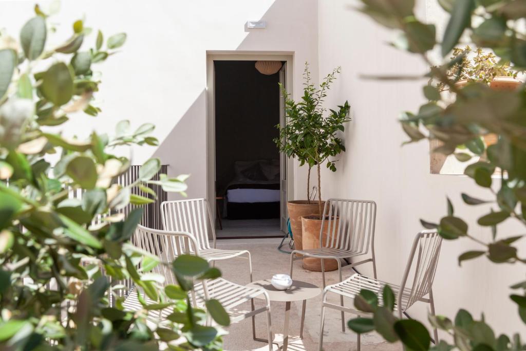 Zahrada ubytování Palazzo Tafuri Boutique Hotel