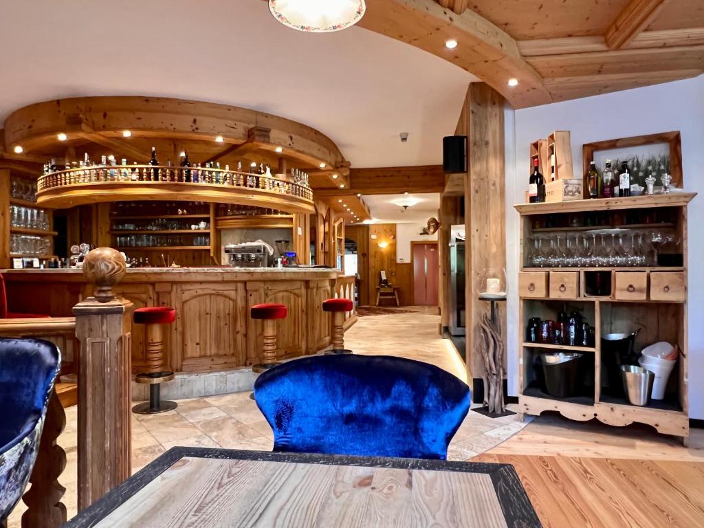 Kuchyň nebo kuchyňský kout v ubytování Albergo Conturina