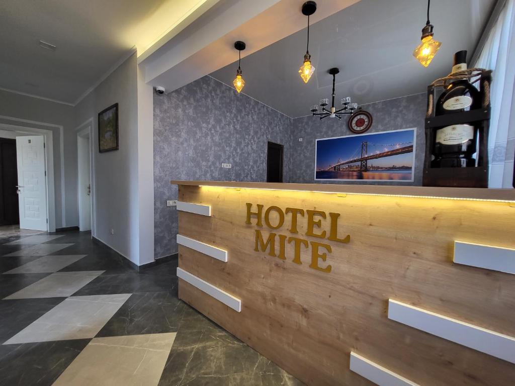 Certifikát, hodnocení, plakát nebo jiný dokument vystavený v ubytování MITE Hotel