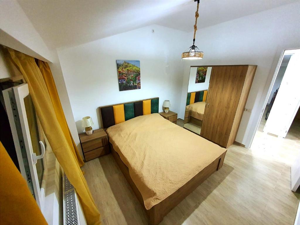 Ένα ή περισσότερα κρεβάτια σε δωμάτιο στο Villa On The River