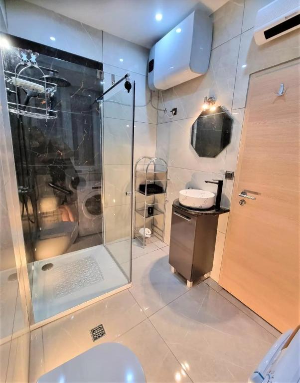 Kúpeľňa v ubytovaní Apartman Julija 2
