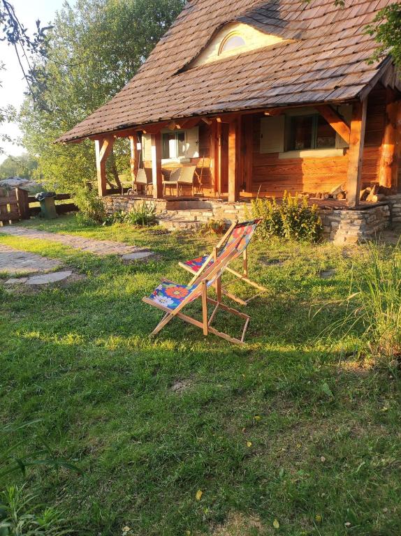 Vonkajšia záhrada v ubytovaní Jabłoniowy Sad Kalwaria Pacławska
