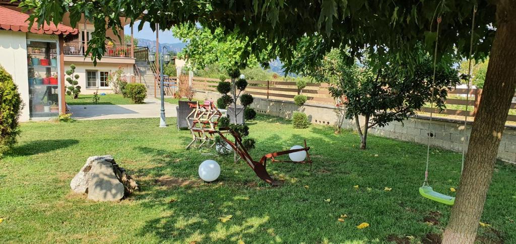 A garden outside Chris rooms