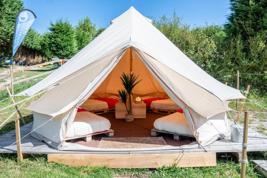 Tented camps Oyambre Surf Camp en , Cantabria