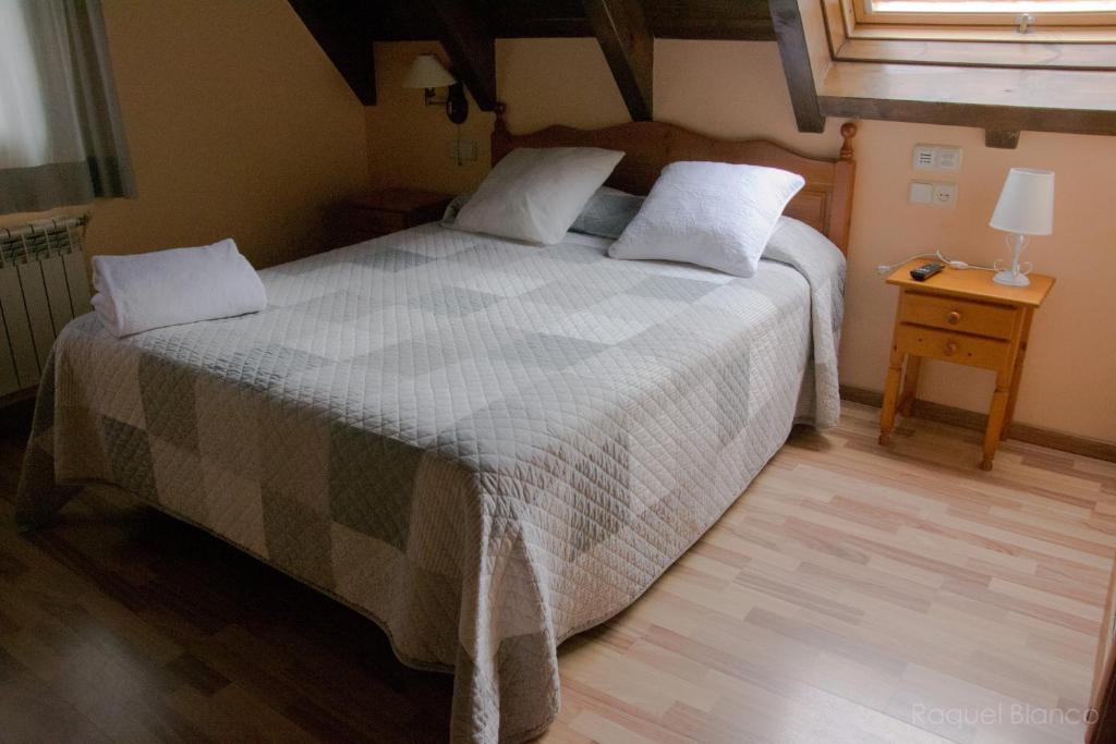 Letto o letti in una camera di Hotel Saueth