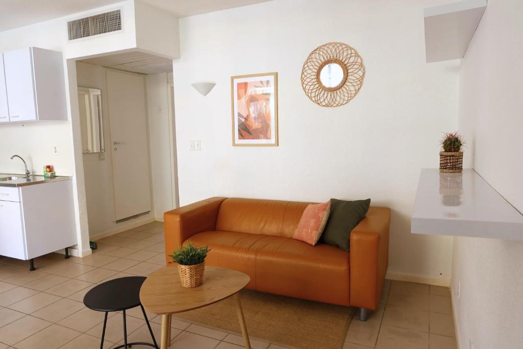 Posezení v ubytování Montana Eco Resort Aruba