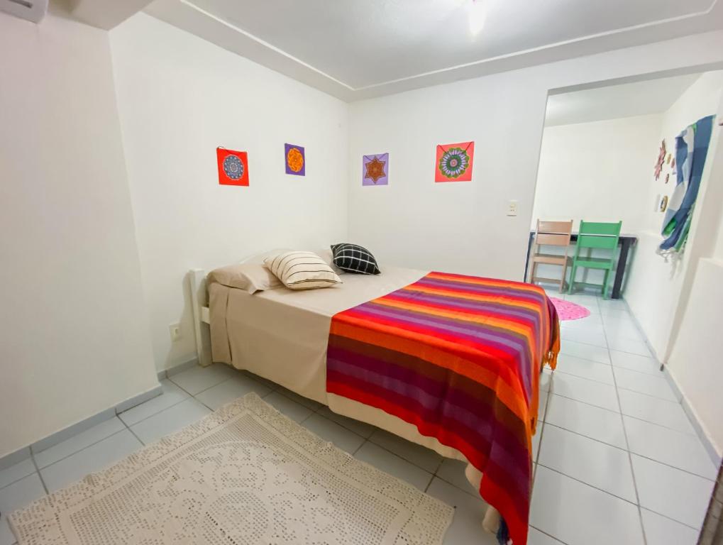 Postel nebo postele na pokoji v ubytování Tiny House