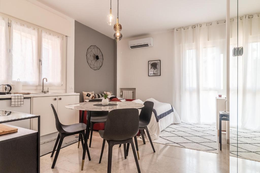 Posedenie v ubytovaní Grey House in the heart of @Treviso