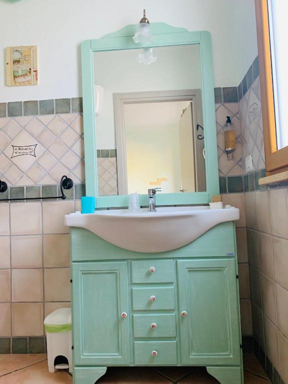 Koupelna v ubytování B&B La Baita Del Sud